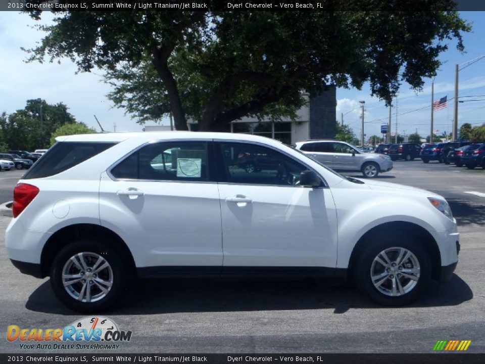 Summit White 2013 Chevrolet Equinox LS Photo #2