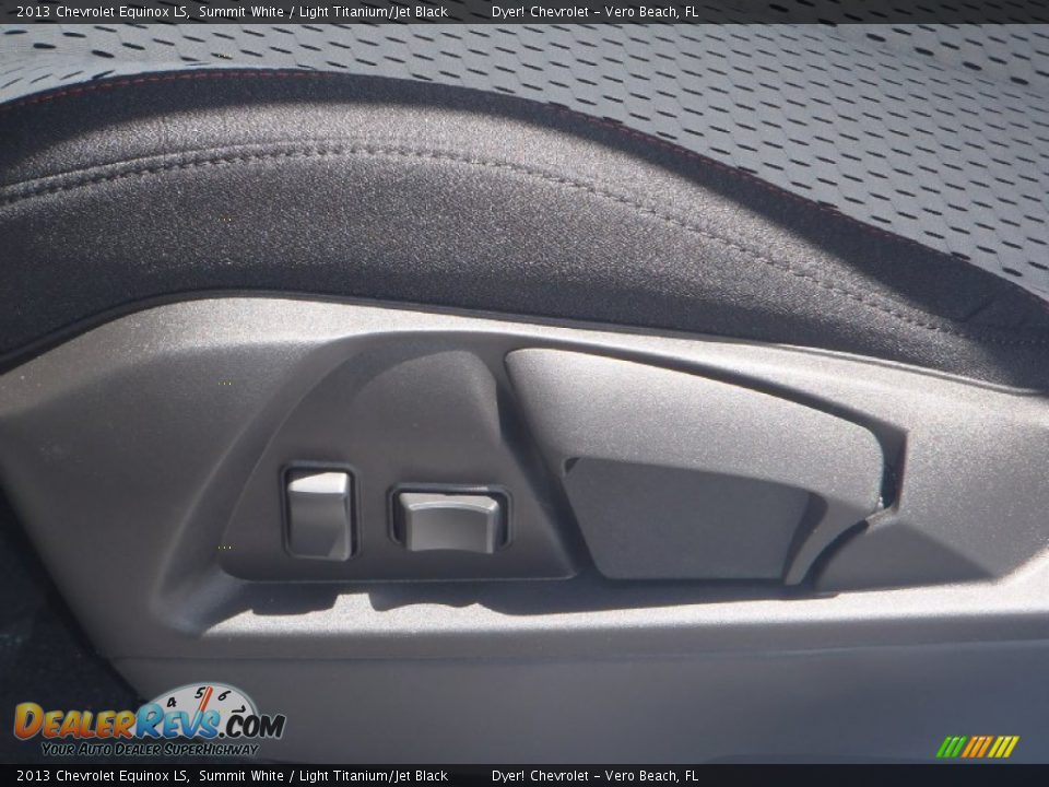 2013 Chevrolet Equinox LS Summit White / Light Titanium/Jet Black Photo #10