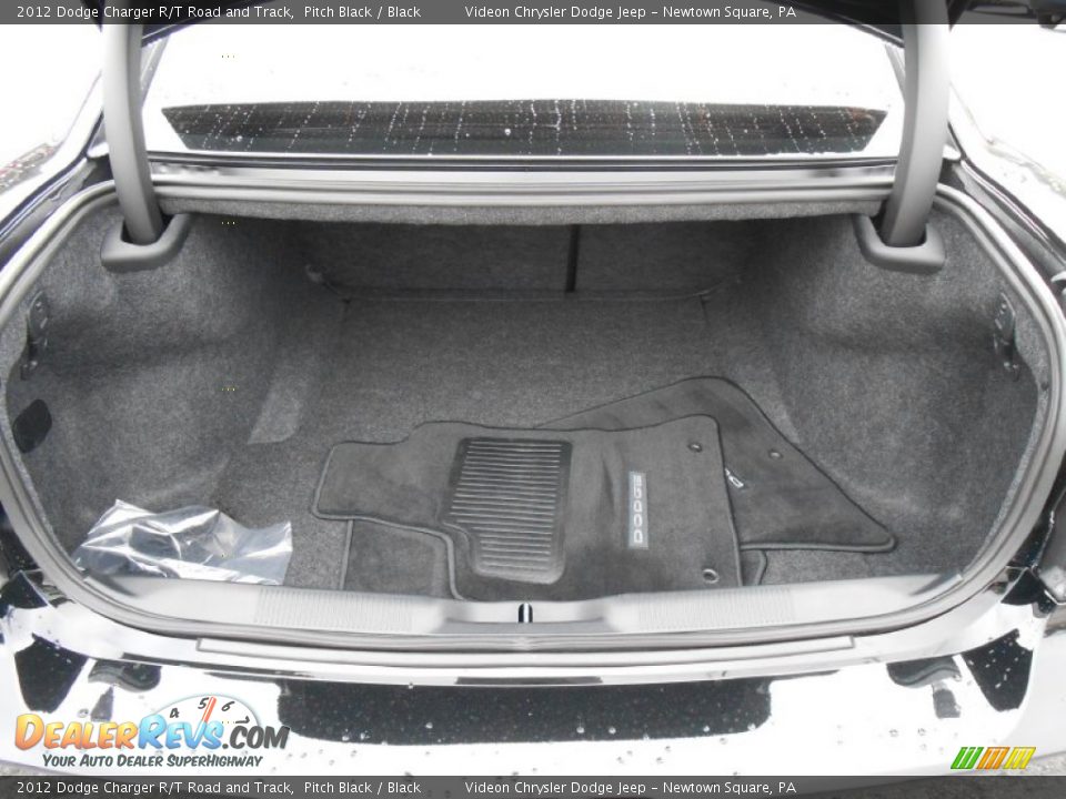 2012 Dodge Charger R/T Road and Track Pitch Black / Black Photo #16