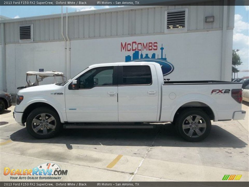 2013 Ford F150 FX2 SuperCrew Oxford White / Black Photo #2