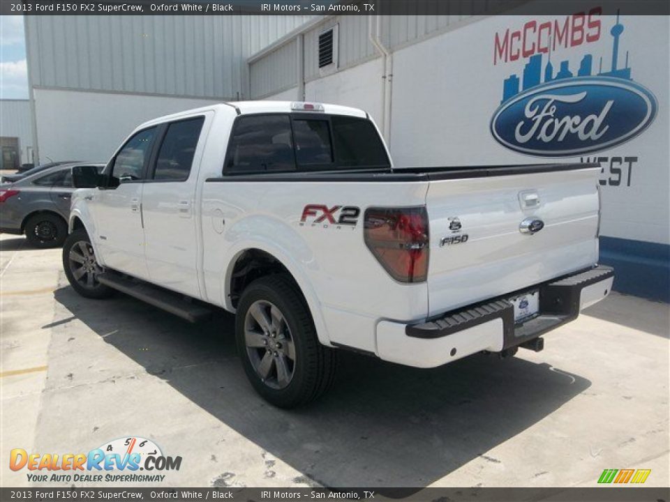 2013 Ford F150 FX2 SuperCrew Oxford White / Black Photo #3