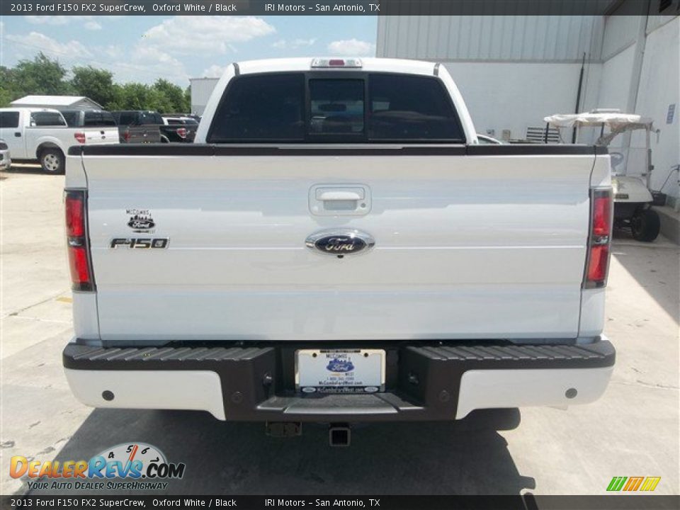 2013 Ford F150 FX2 SuperCrew Oxford White / Black Photo #4