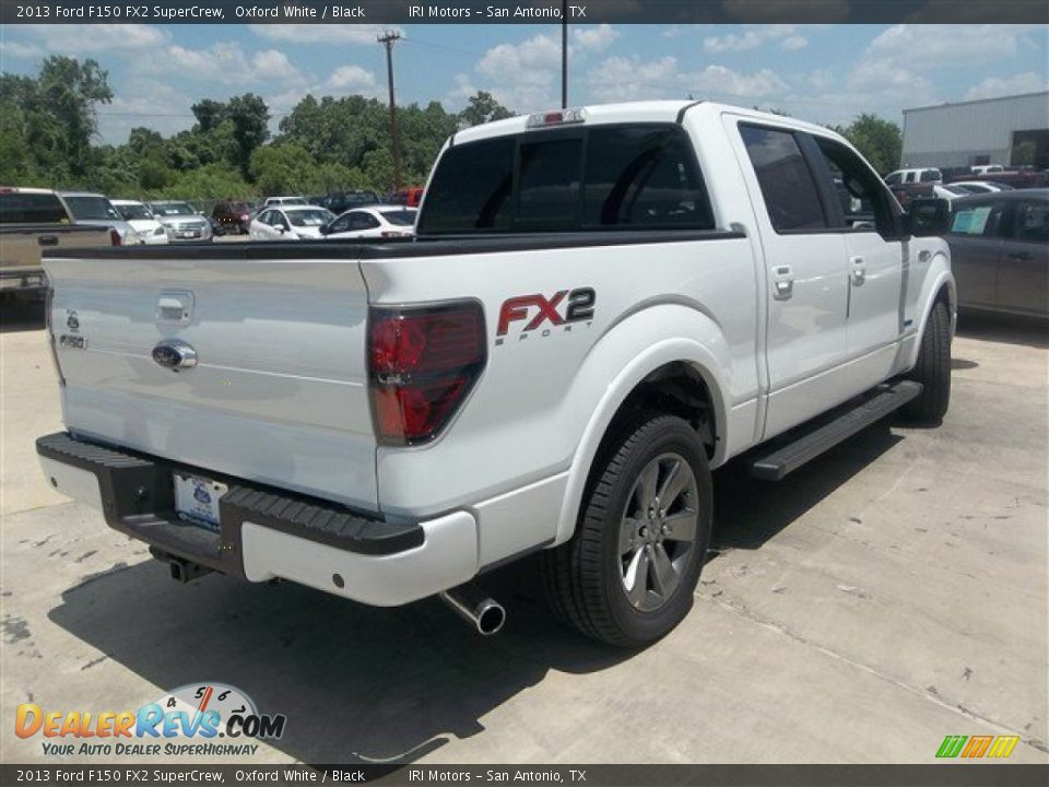 2013 Ford F150 FX2 SuperCrew Oxford White / Black Photo #5