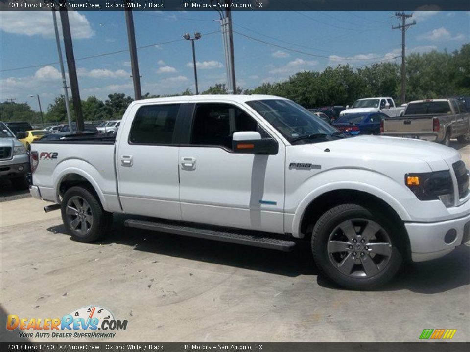 2013 Ford F150 FX2 SuperCrew Oxford White / Black Photo #6