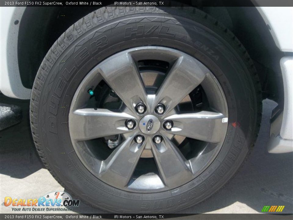 2013 Ford F150 FX2 SuperCrew Oxford White / Black Photo #8