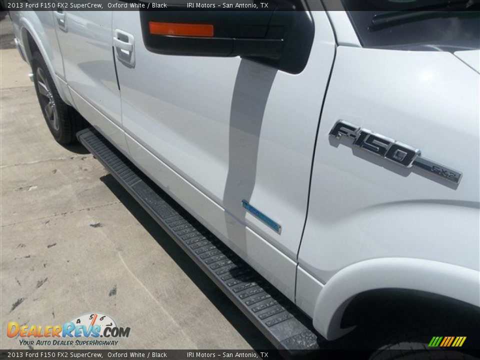 2013 Ford F150 FX2 SuperCrew Oxford White / Black Photo #9