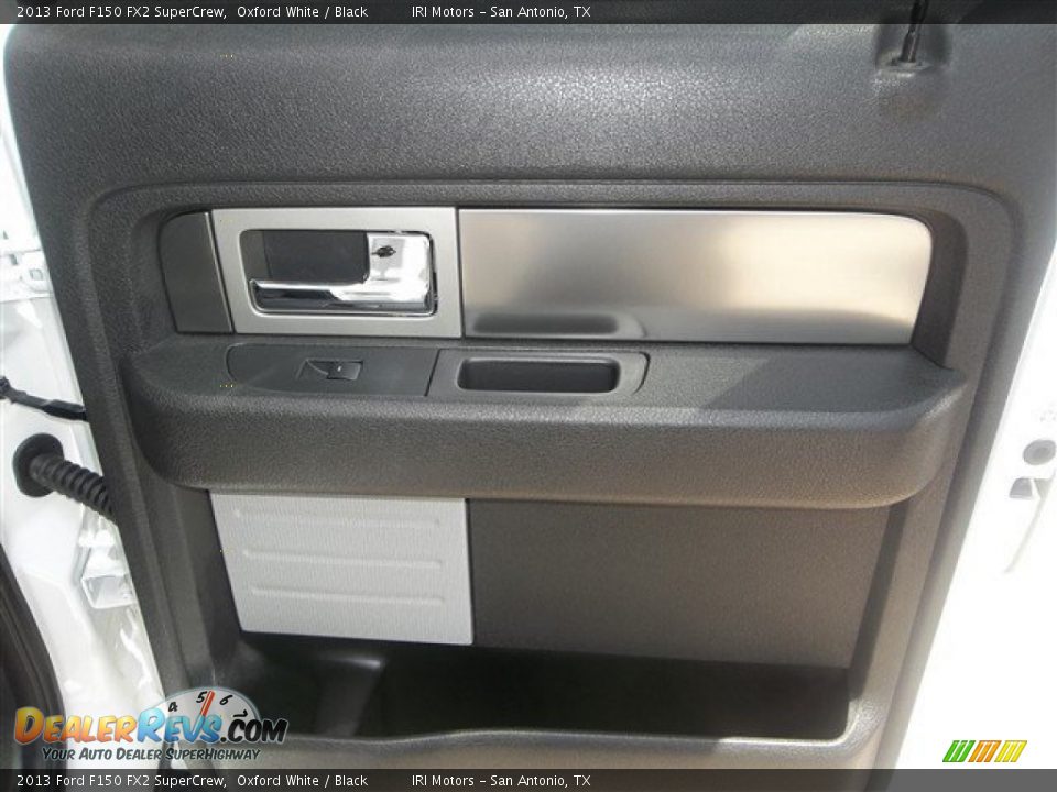2013 Ford F150 FX2 SuperCrew Oxford White / Black Photo #12
