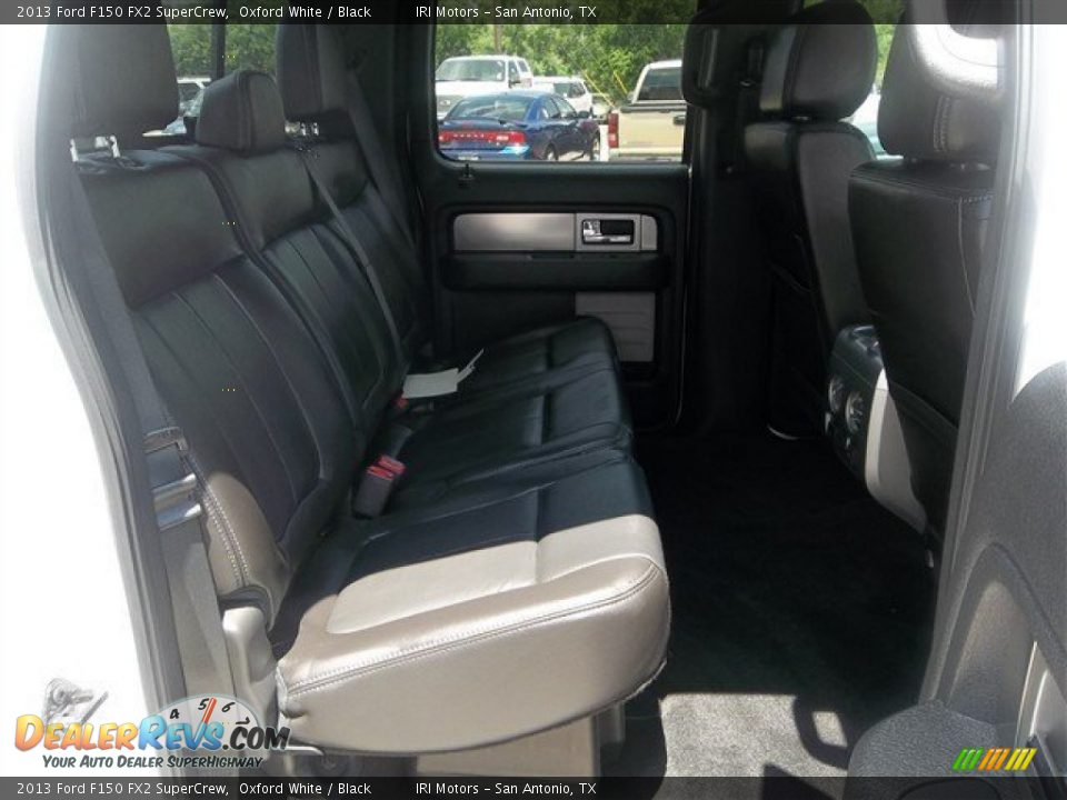 2013 Ford F150 FX2 SuperCrew Oxford White / Black Photo #13