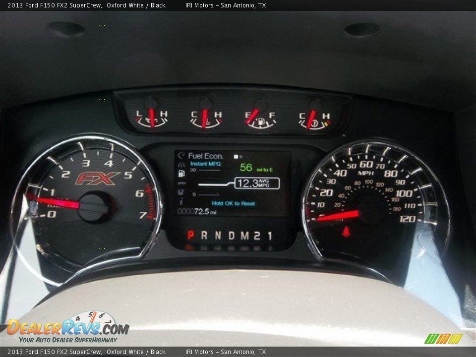 2013 Ford F150 FX2 SuperCrew Oxford White / Black Photo #22