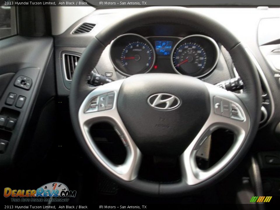 2013 Hyundai Tucson Limited Ash Black / Black Photo #17
