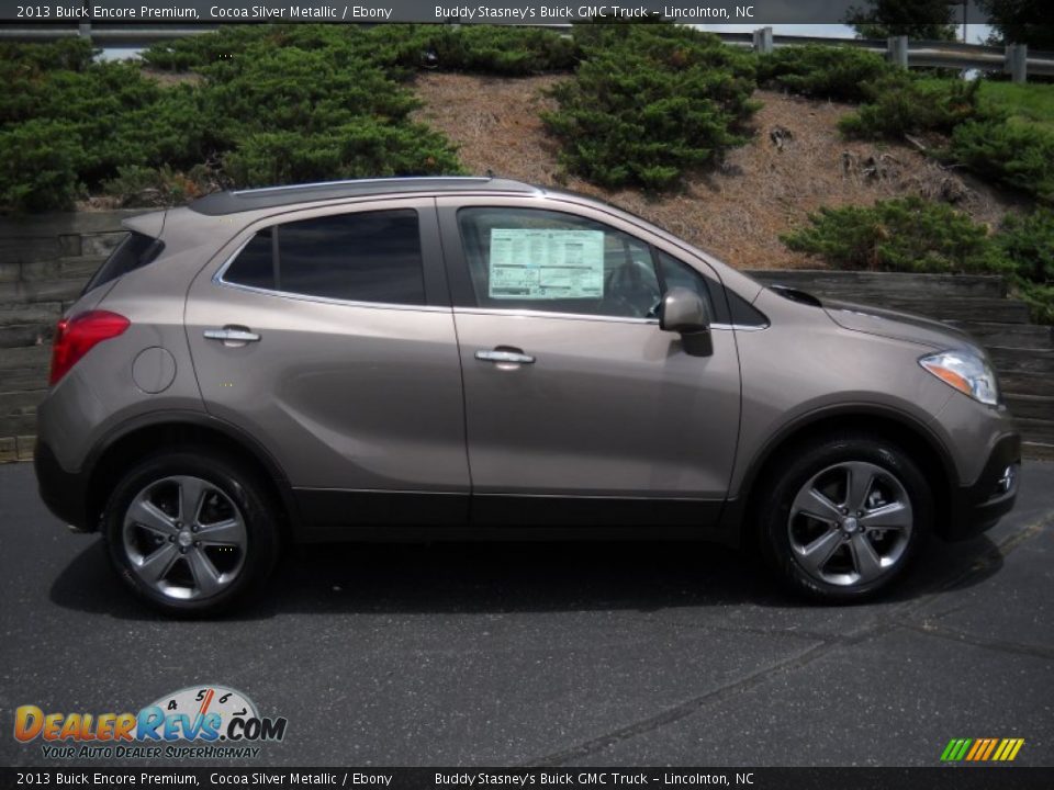 Cocoa Silver Metallic 2013 Buick Encore Premium Photo #3