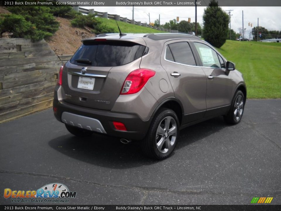 2013 Buick Encore Premium Cocoa Silver Metallic / Ebony Photo #4