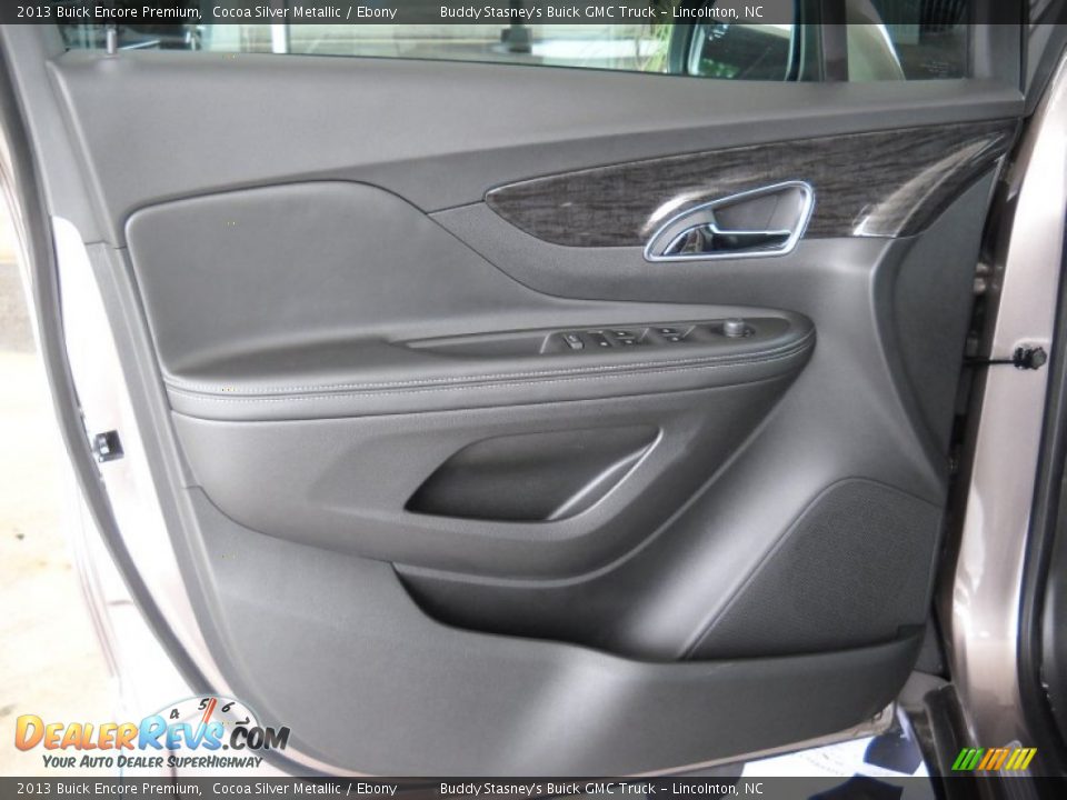 2013 Buick Encore Premium Cocoa Silver Metallic / Ebony Photo #10