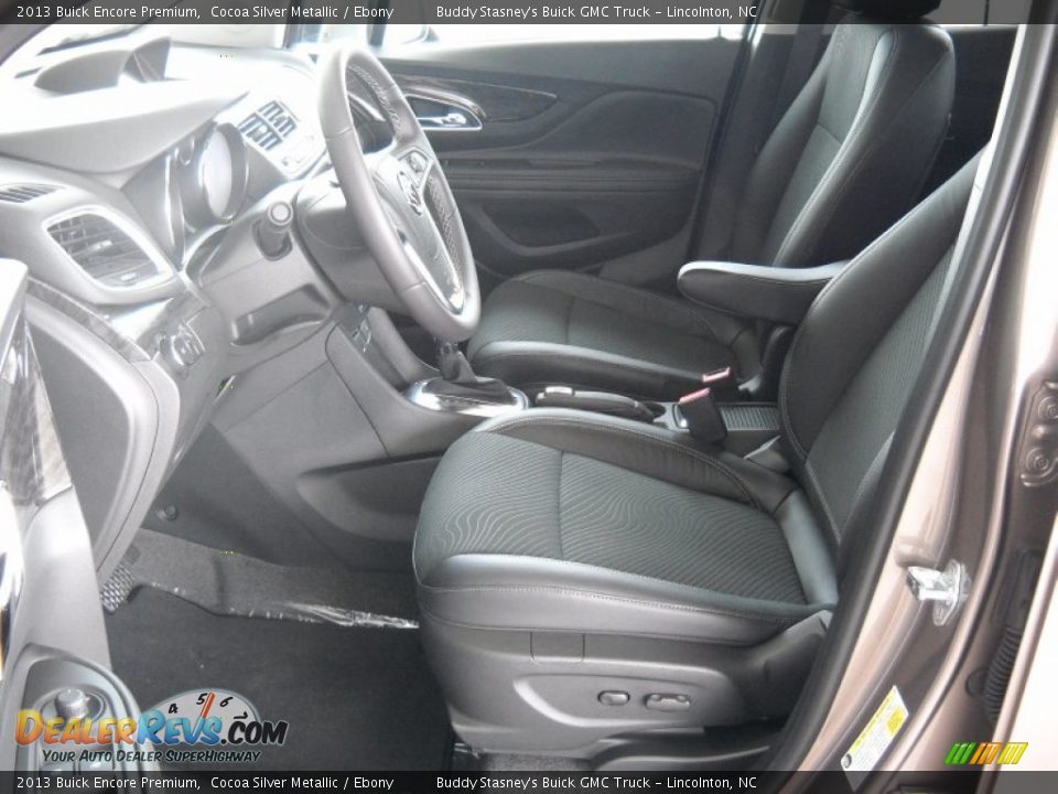 2013 Buick Encore Premium Cocoa Silver Metallic / Ebony Photo #11
