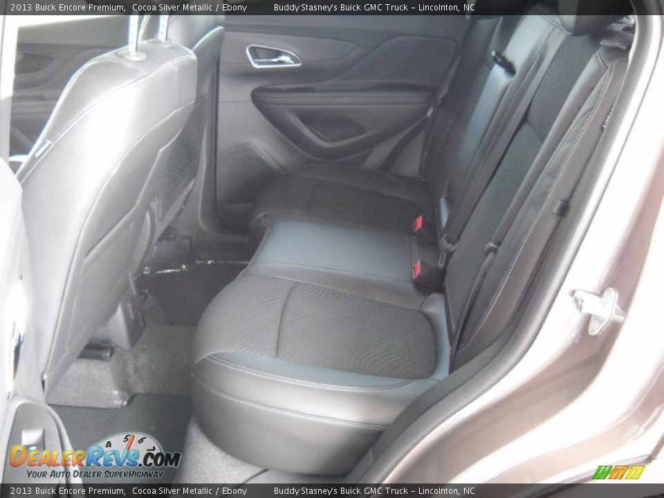 2013 Buick Encore Premium Cocoa Silver Metallic / Ebony Photo #12