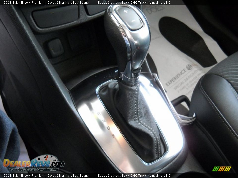 2013 Buick Encore Premium Cocoa Silver Metallic / Ebony Photo #14