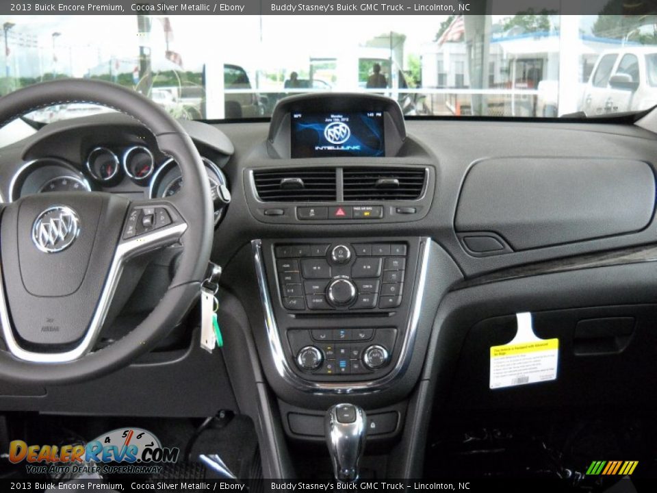 2013 Buick Encore Premium Cocoa Silver Metallic / Ebony Photo #15