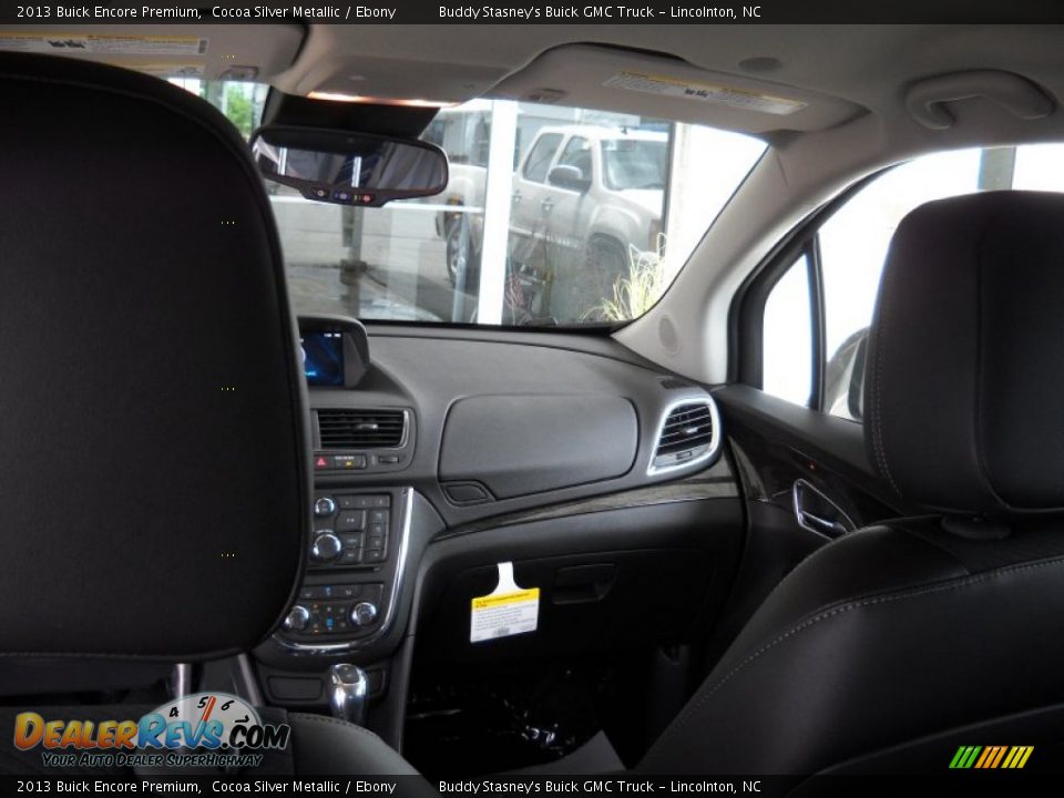 2013 Buick Encore Premium Cocoa Silver Metallic / Ebony Photo #16