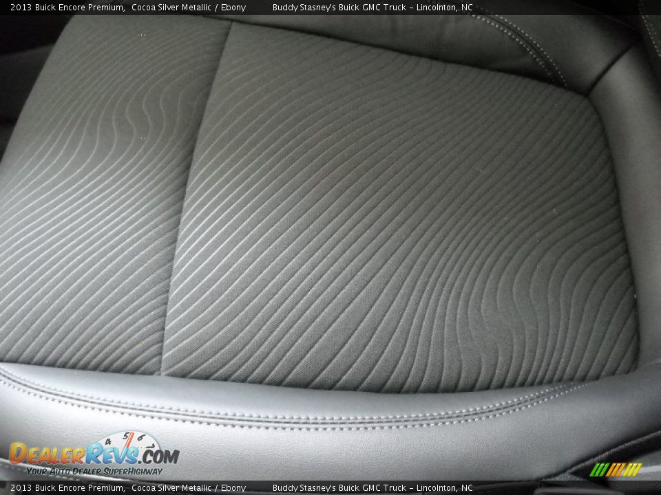 2013 Buick Encore Premium Cocoa Silver Metallic / Ebony Photo #19