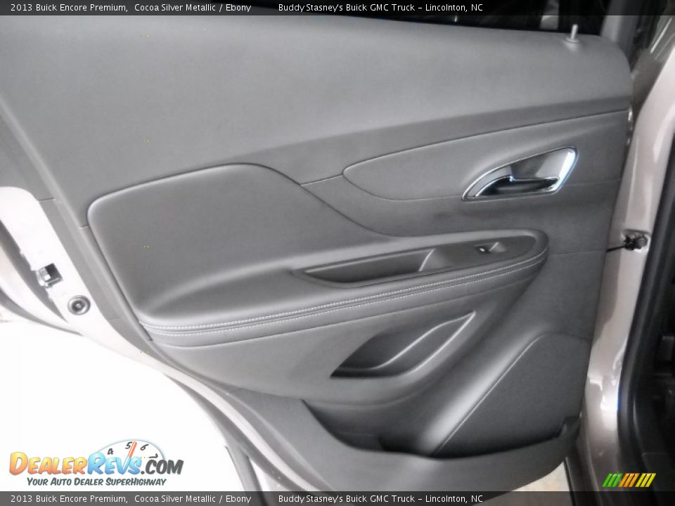 2013 Buick Encore Premium Cocoa Silver Metallic / Ebony Photo #20