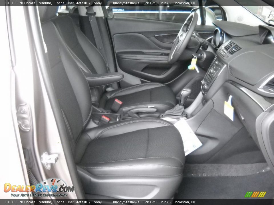 2013 Buick Encore Premium Cocoa Silver Metallic / Ebony Photo #23