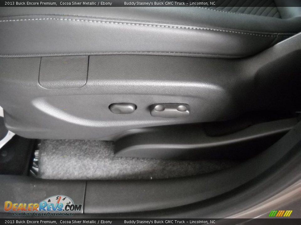 2013 Buick Encore Premium Cocoa Silver Metallic / Ebony Photo #24