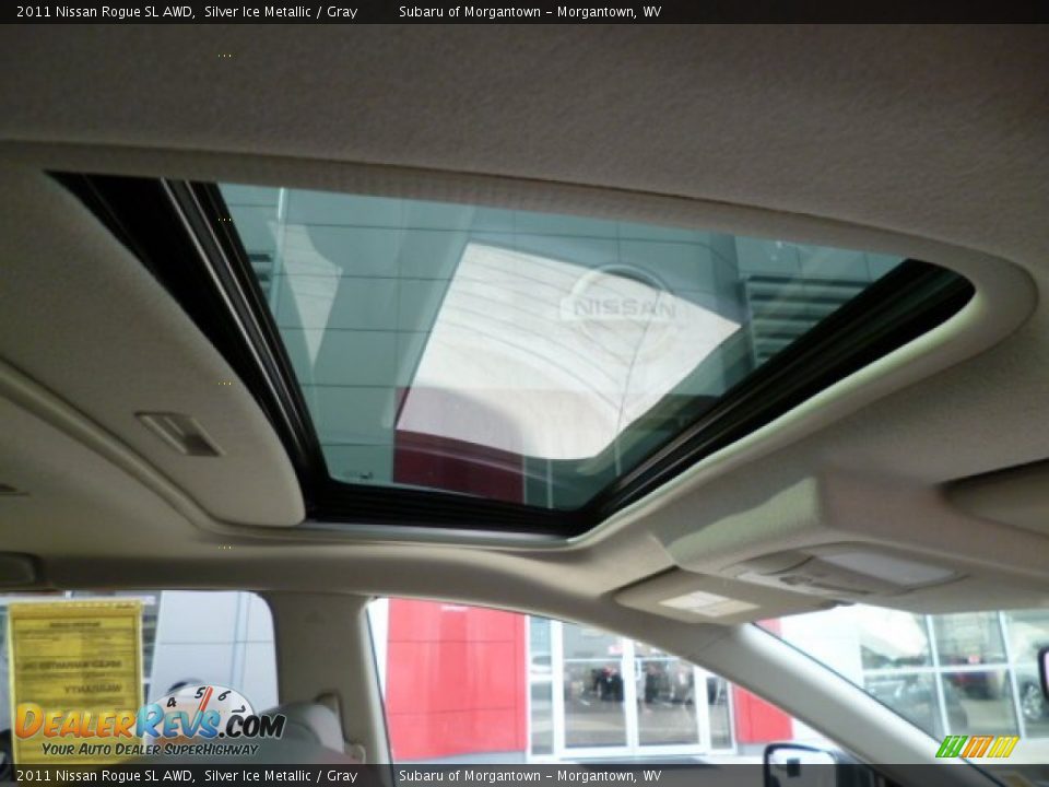 2011 Nissan Rogue SL AWD Silver Ice Metallic / Gray Photo #5