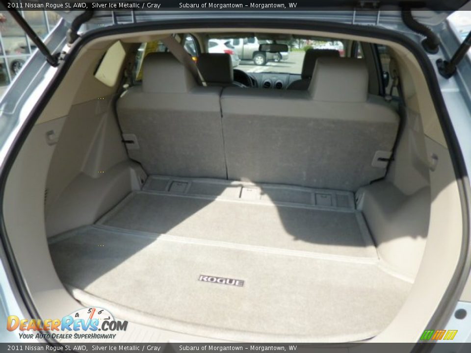 2011 Nissan Rogue SL AWD Silver Ice Metallic / Gray Photo #12