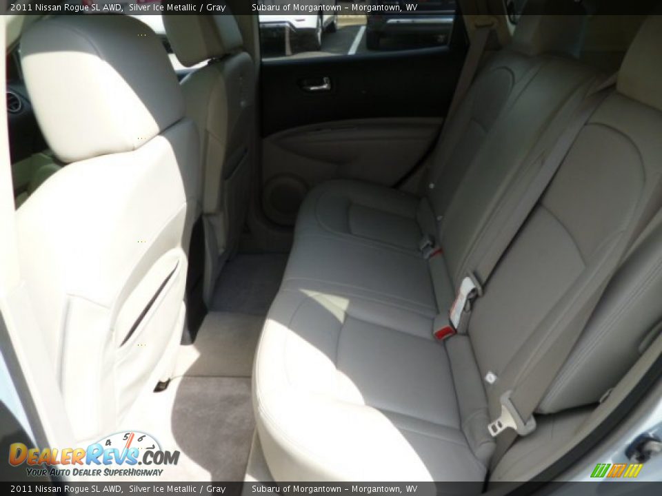 2011 Nissan Rogue SL AWD Silver Ice Metallic / Gray Photo #13