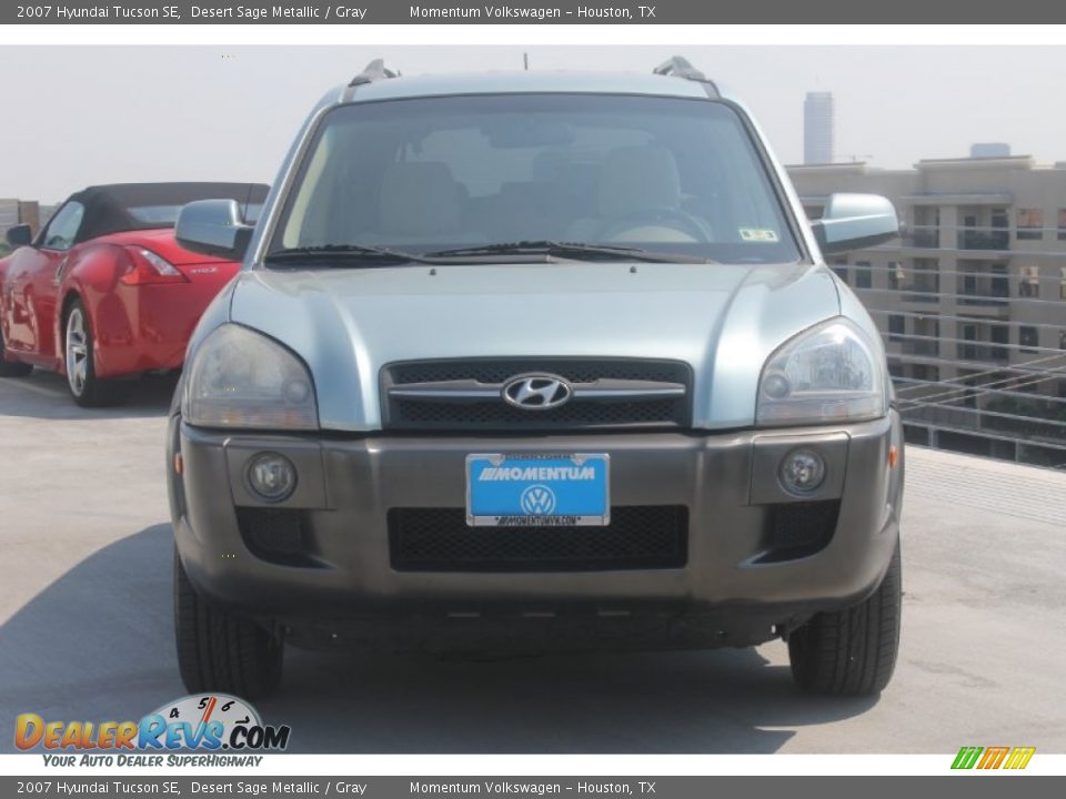 2007 Hyundai Tucson SE Desert Sage Metallic / Gray Photo #2
