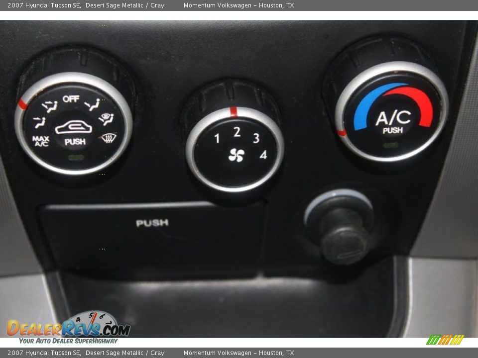2007 Hyundai Tucson SE Desert Sage Metallic / Gray Photo #18
