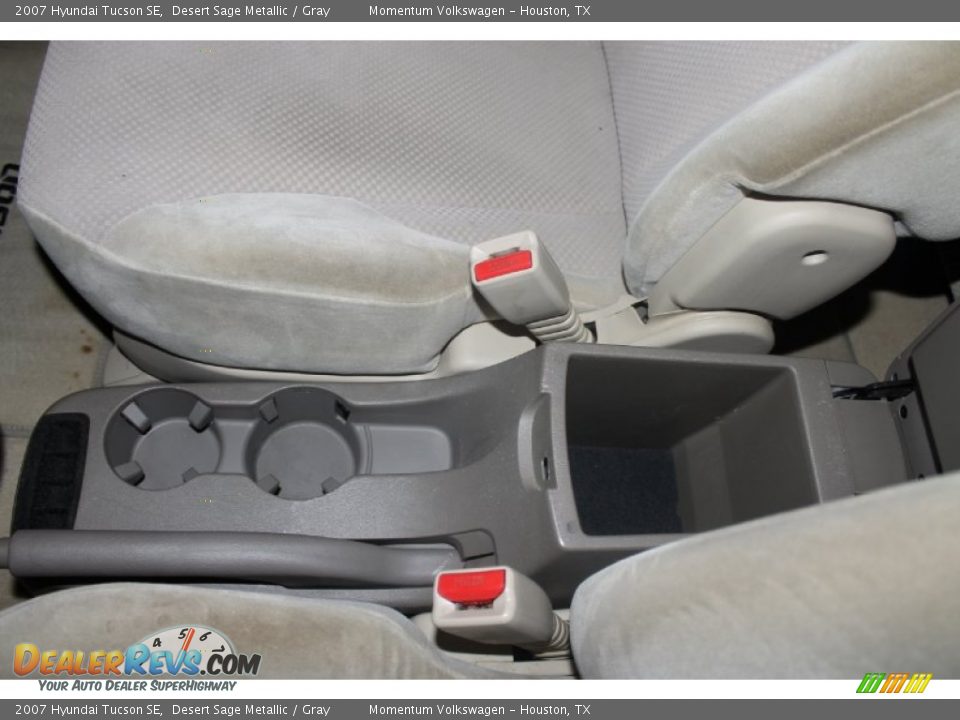 2007 Hyundai Tucson SE Desert Sage Metallic / Gray Photo #19