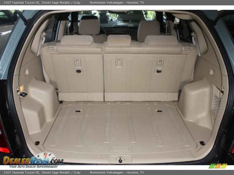 2007 Hyundai Tucson SE Desert Sage Metallic / Gray Photo #24