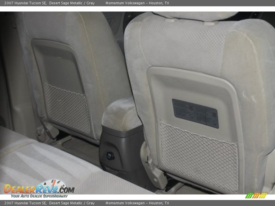 2007 Hyundai Tucson SE Desert Sage Metallic / Gray Photo #28