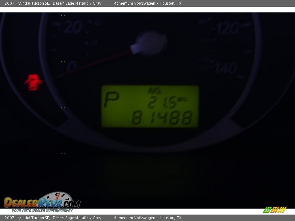 2007 Hyundai Tucson SE Desert Sage Metallic / Gray Photo #36