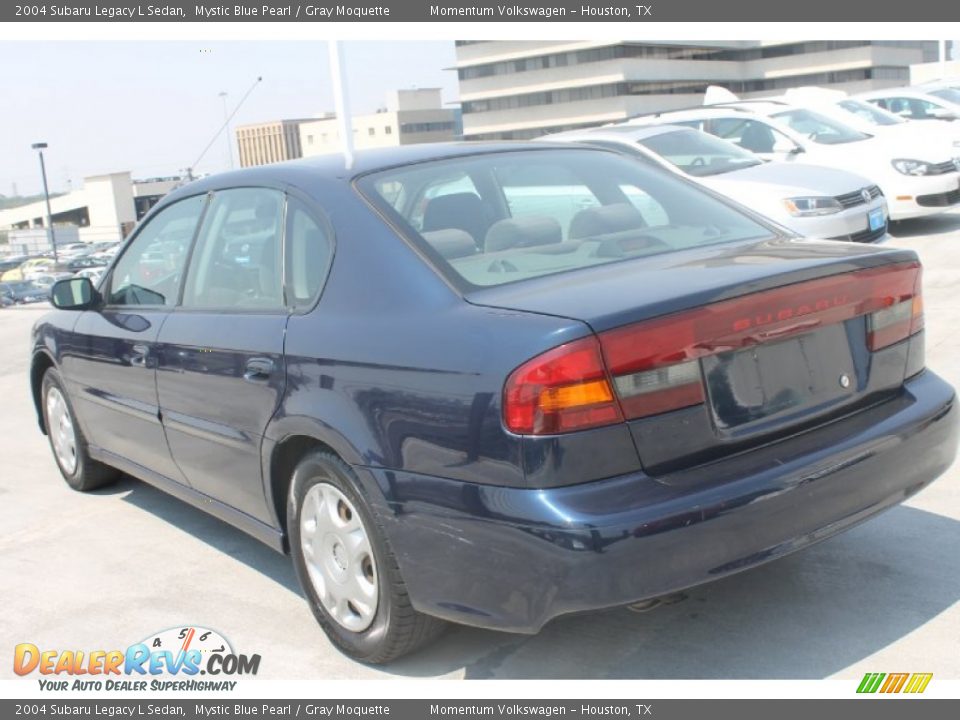 2004 Subaru Legacy L Sedan Mystic Blue Pearl / Gray Moquette Photo #7