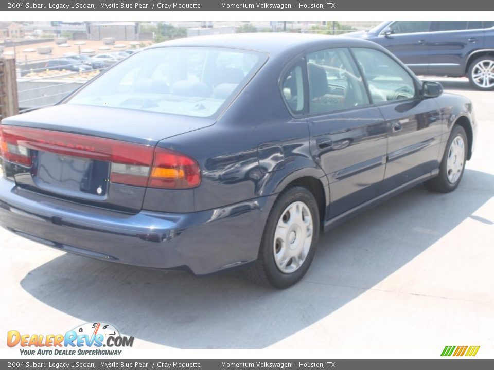 2004 Subaru Legacy L Sedan Mystic Blue Pearl / Gray Moquette Photo #9