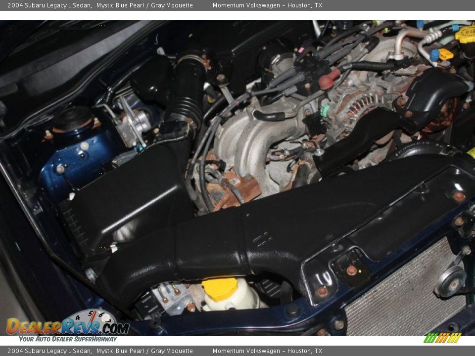 2004 Subaru Legacy L Sedan Mystic Blue Pearl / Gray Moquette Photo #32