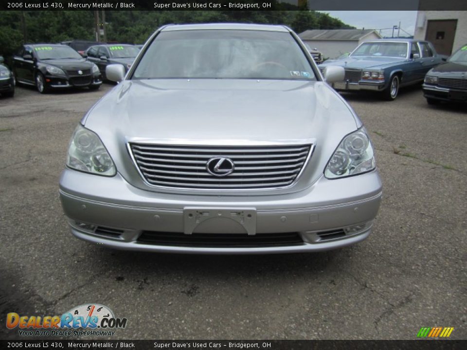 2006 Lexus LS 430 Mercury Metallic / Black Photo #13