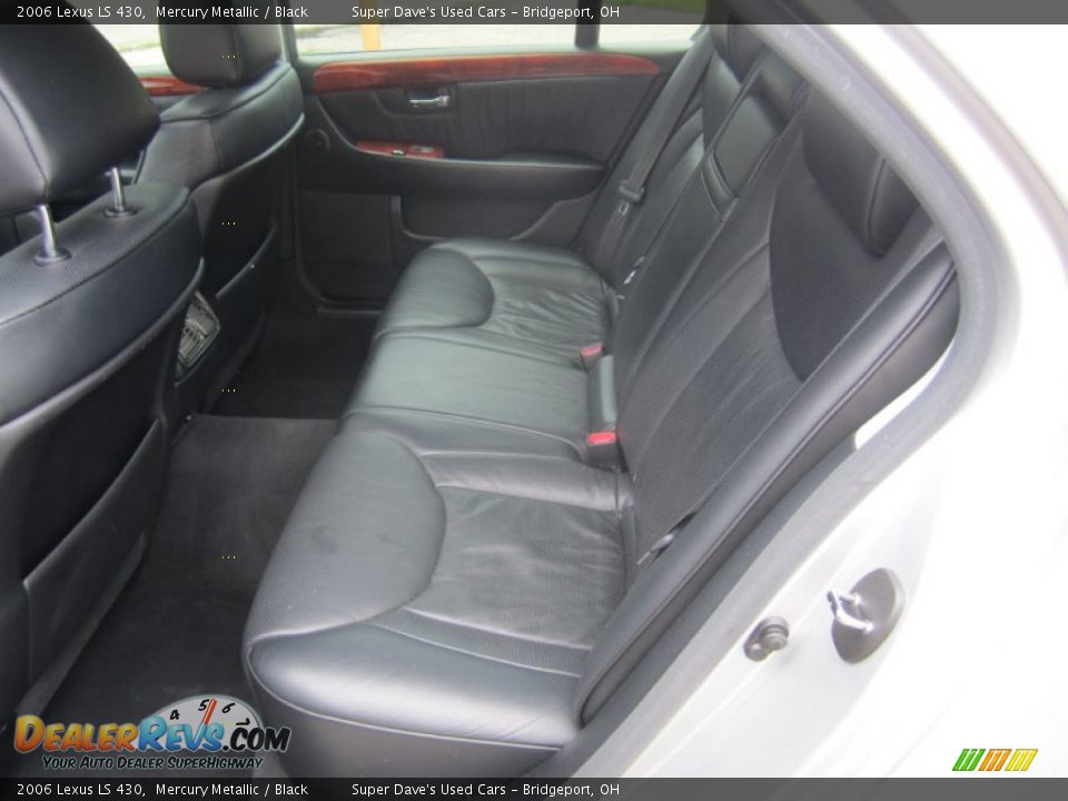 2006 Lexus LS 430 Mercury Metallic / Black Photo #18