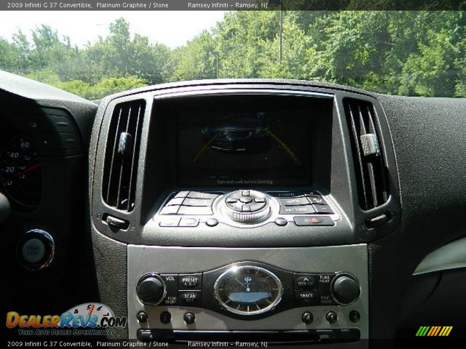2009 Infiniti G 37 Convertible Platinum Graphite / Stone Photo #17