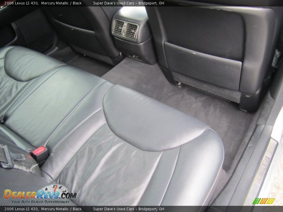 2006 Lexus LS 430 Mercury Metallic / Black Photo #22