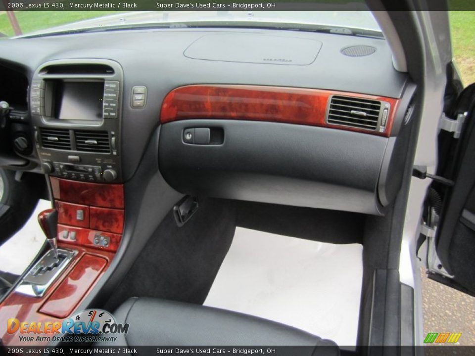 2006 Lexus LS 430 Mercury Metallic / Black Photo #26