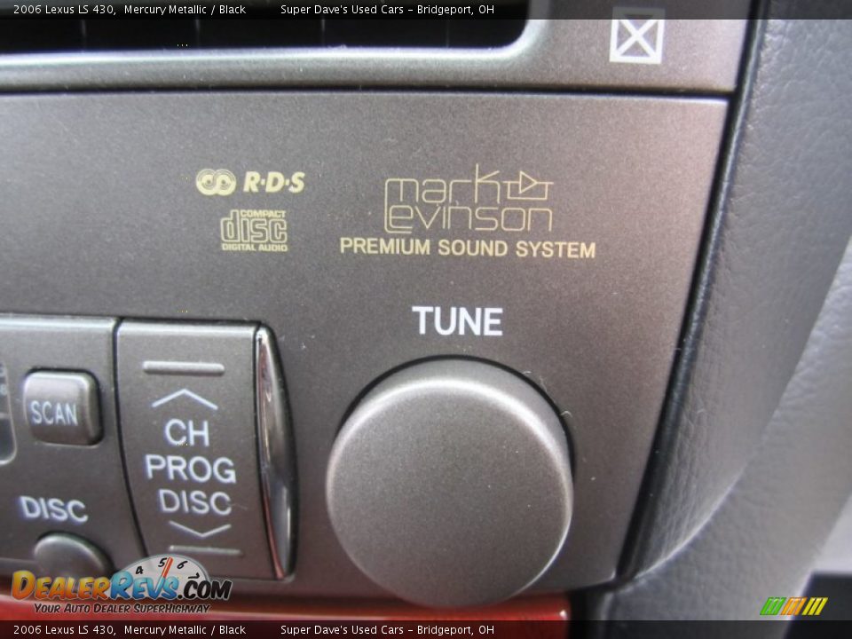 2006 Lexus LS 430 Mercury Metallic / Black Photo #27