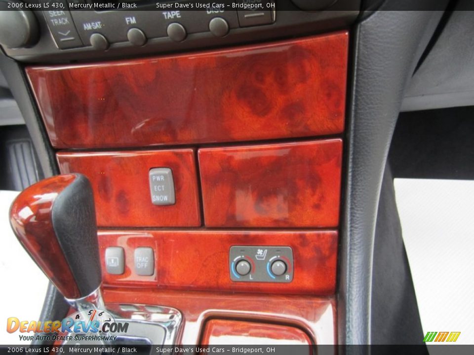 2006 Lexus LS 430 Mercury Metallic / Black Photo #28
