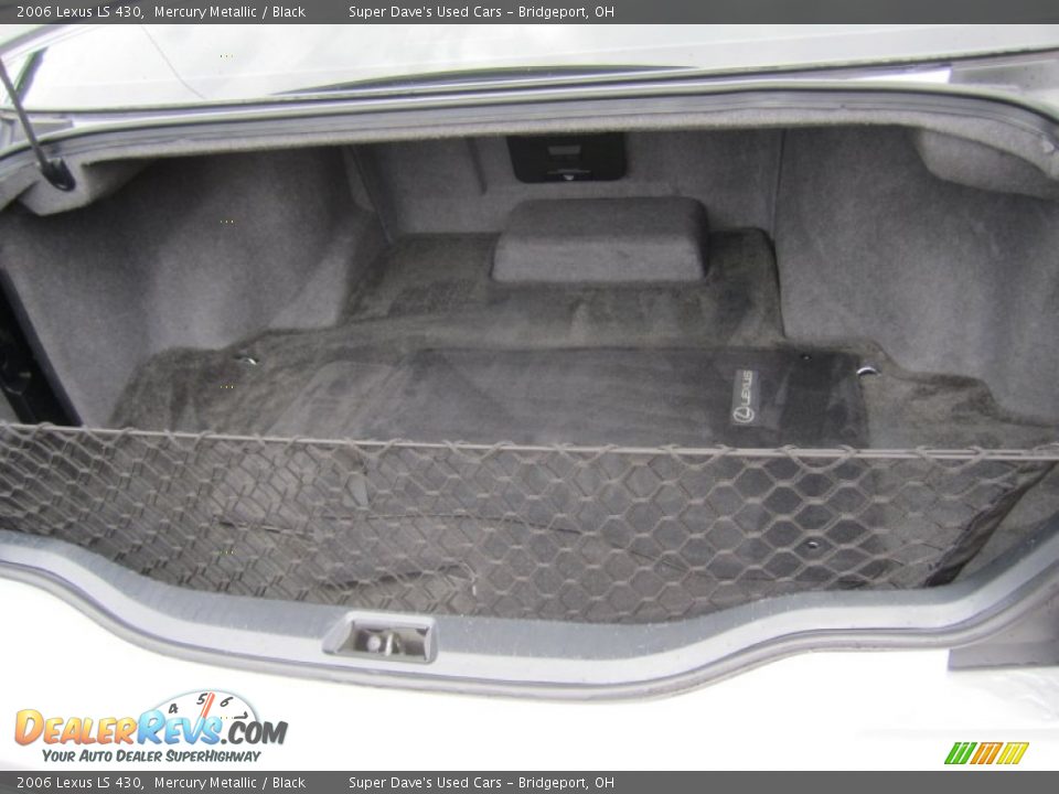 2006 Lexus LS 430 Mercury Metallic / Black Photo #30