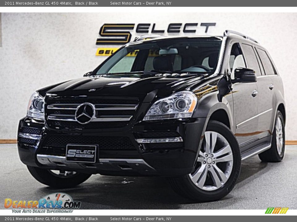 2011 Mercedes-Benz GL 450 4Matic Black / Black Photo #1