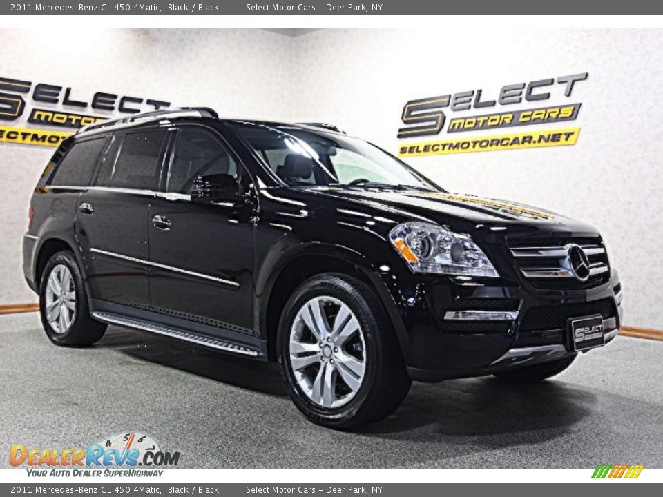 2011 Mercedes-Benz GL 450 4Matic Black / Black Photo #3