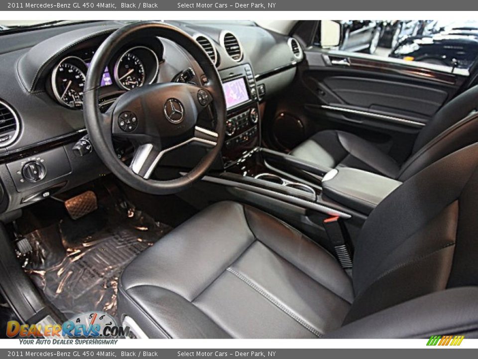 2011 Mercedes-Benz GL 450 4Matic Black / Black Photo #7