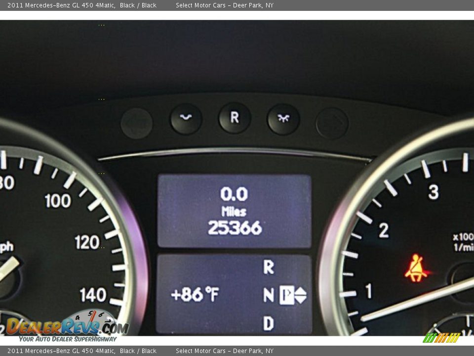 2011 Mercedes-Benz GL 450 4Matic Black / Black Photo #14